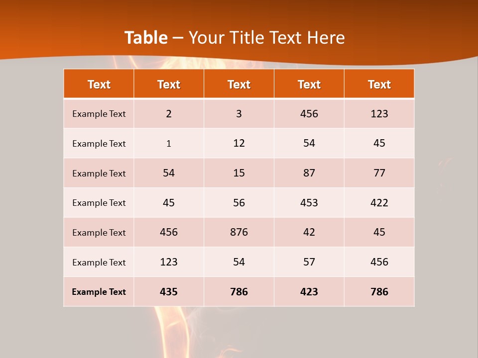 Sport Symboll Heat PowerPoint Template