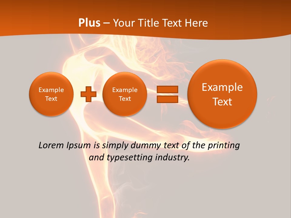 Sport Symboll Heat PowerPoint Template