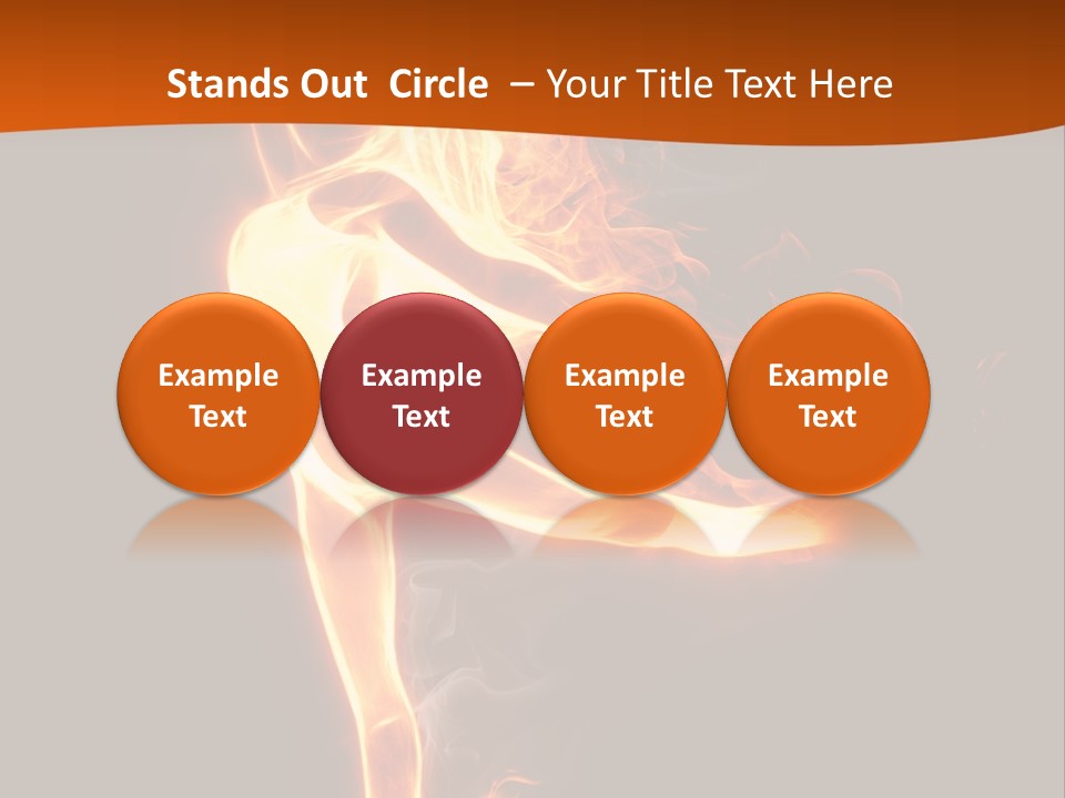 Sport Symboll Heat PowerPoint Template