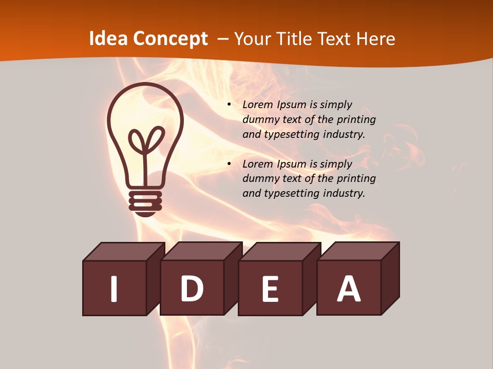 Sport Symboll Heat PowerPoint Template