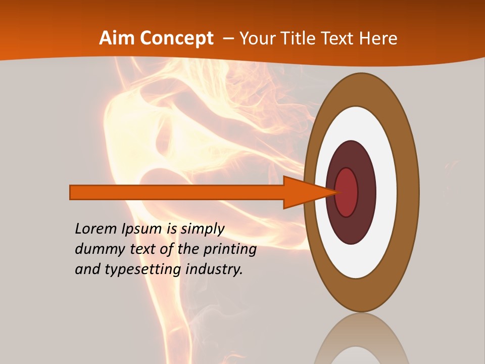 Sport Symboll Heat PowerPoint Template