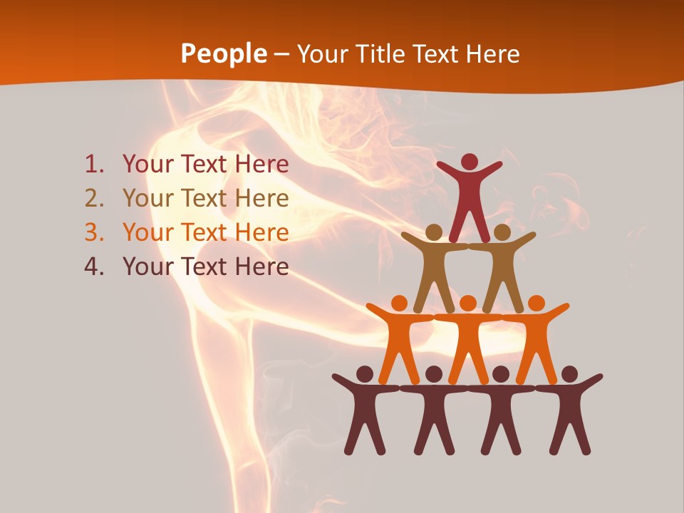 Sport Symboll Heat PowerPoint Template