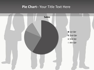 Crowd Casual Illustration PowerPoint Template