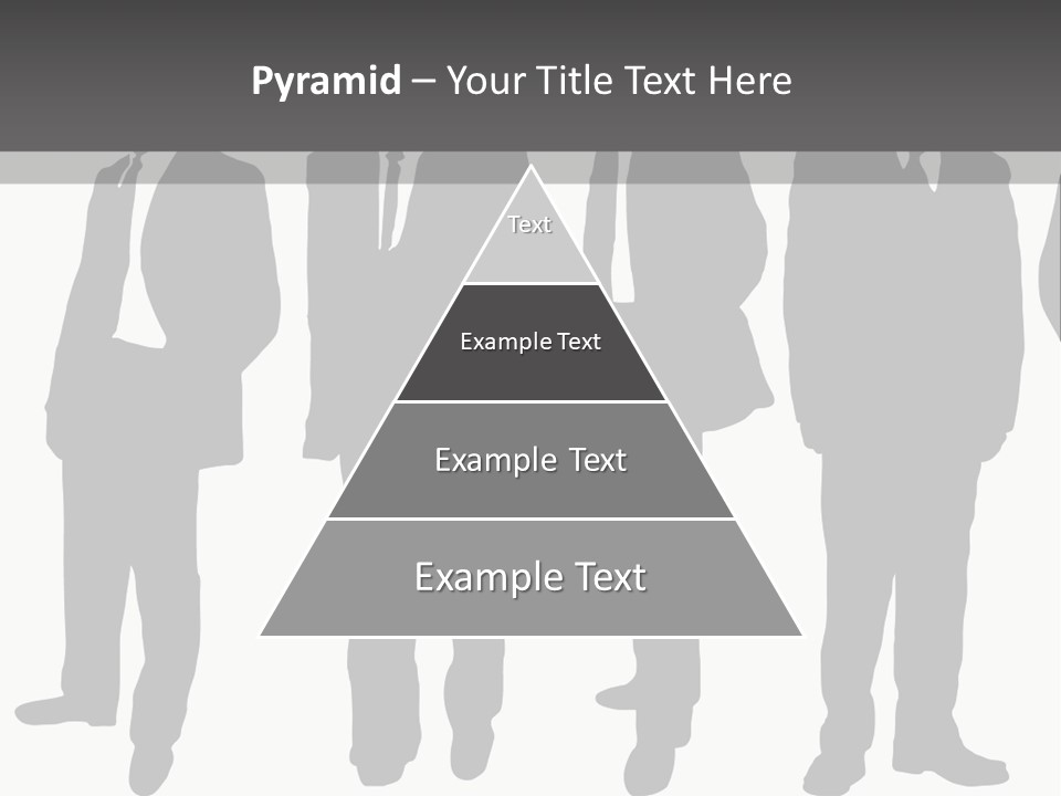Crowd Casual Illustration PowerPoint Template