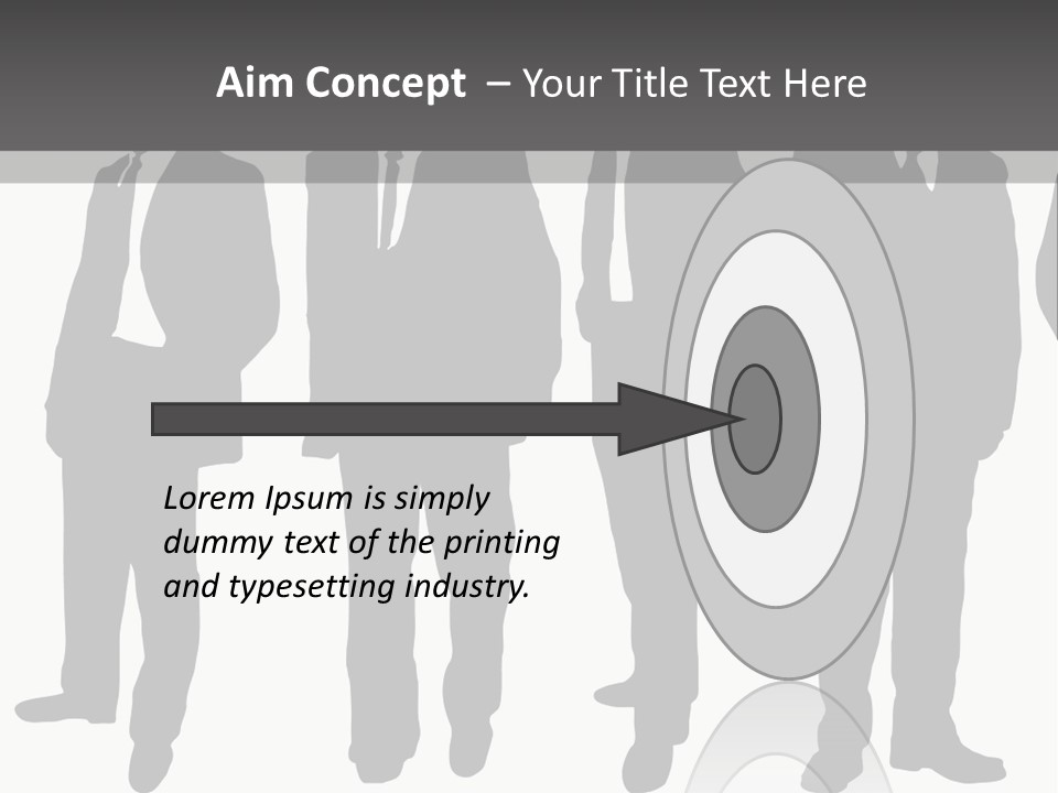 Crowd Casual Illustration PowerPoint Template