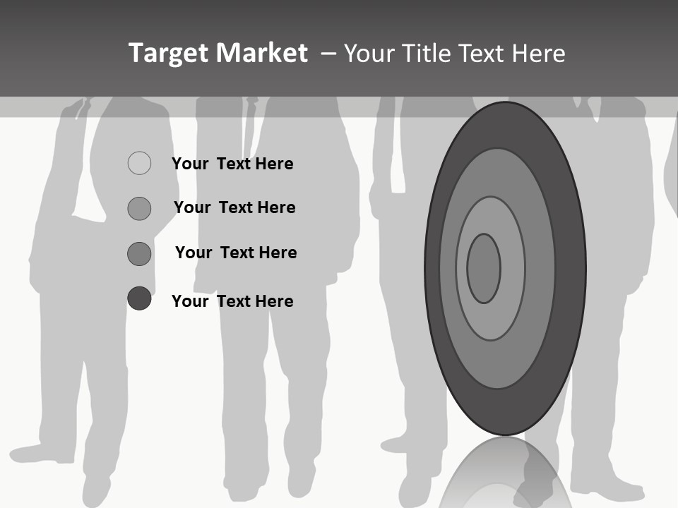 Crowd Casual Illustration PowerPoint Template