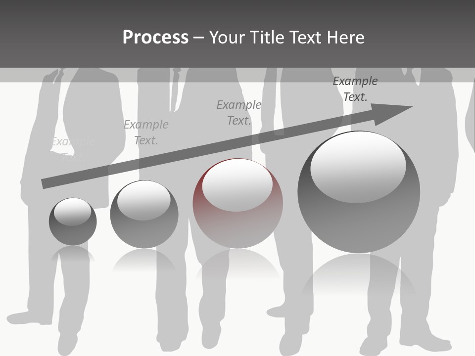 Crowd Casual Illustration PowerPoint Template