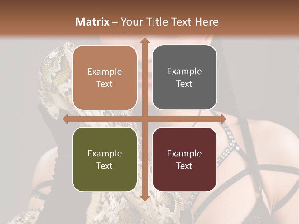 Holding Human Terrible PowerPoint Template