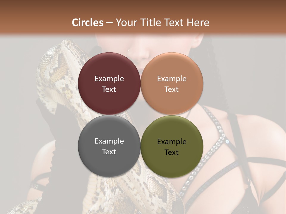 Holding Human Terrible PowerPoint Template