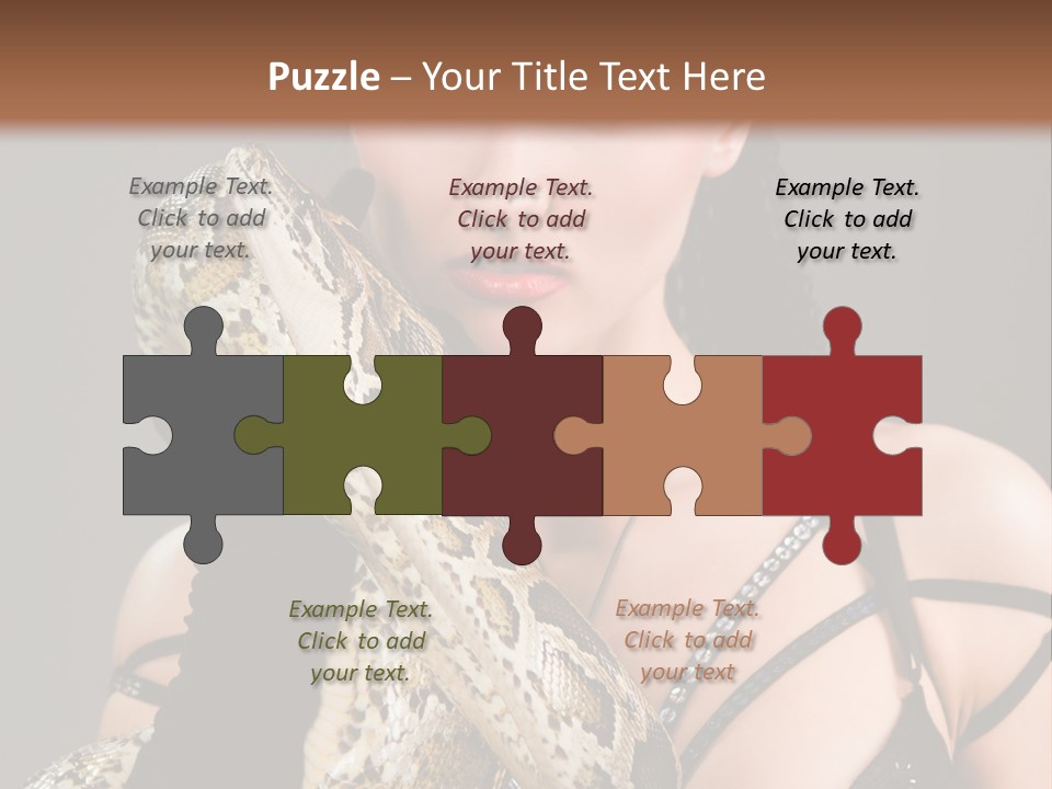 Holding Human Terrible PowerPoint Template