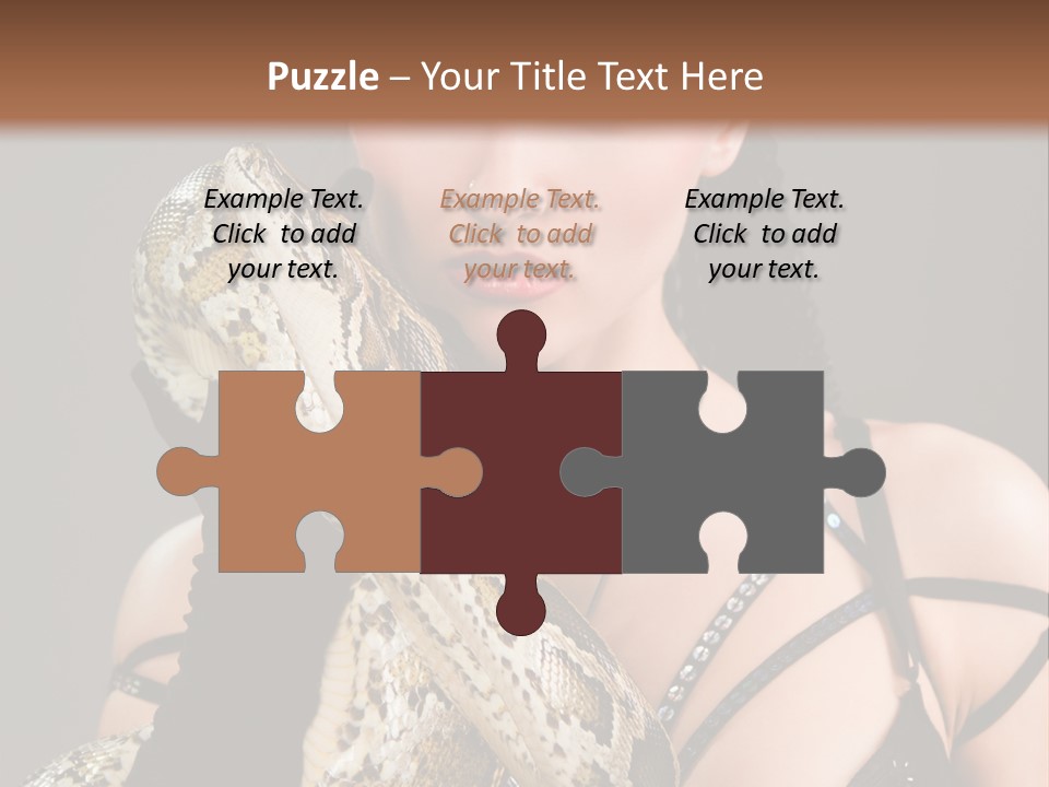 Holding Human Terrible PowerPoint Template