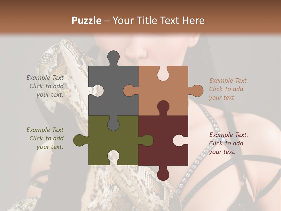 Holding Human Terrible PowerPoint Template