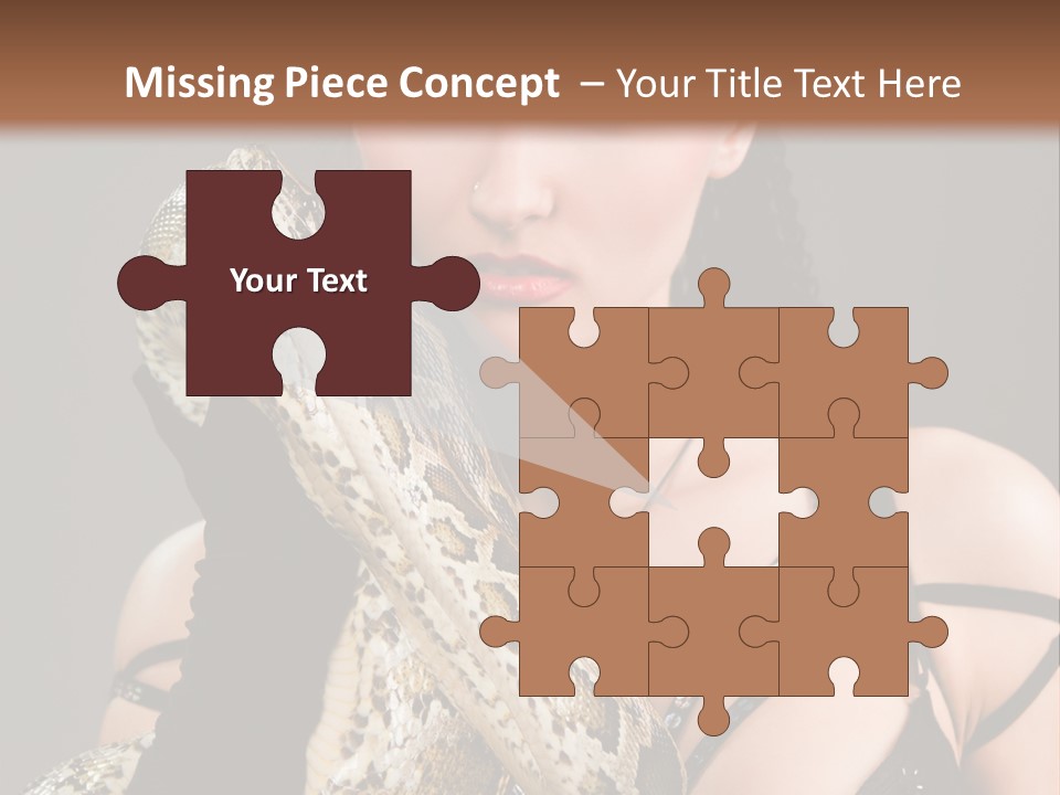 Holding Human Terrible PowerPoint Template