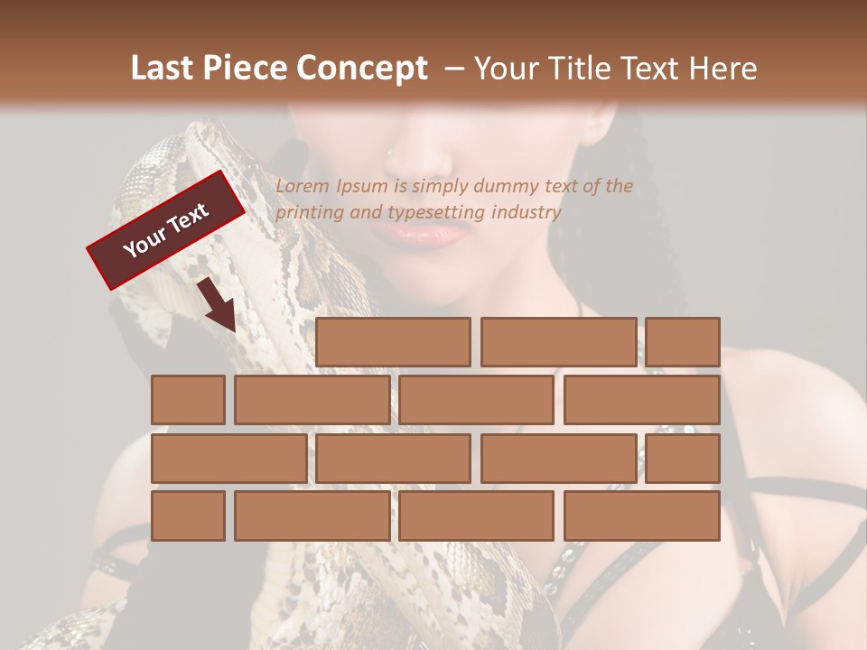 Holding Human Terrible PowerPoint Template