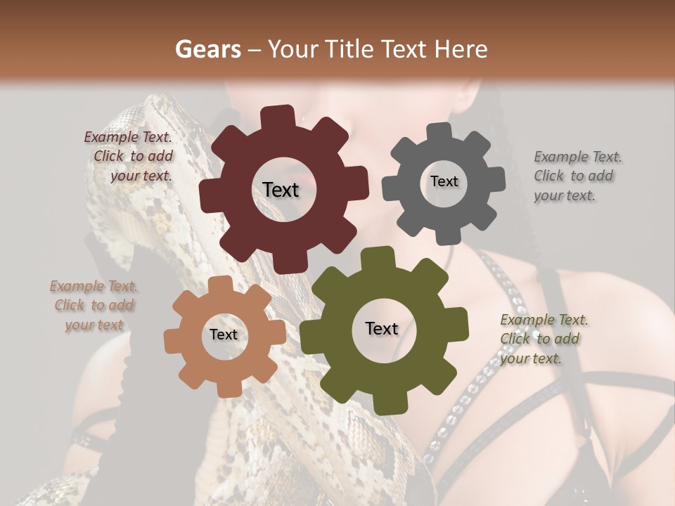 Holding Human Terrible PowerPoint Template