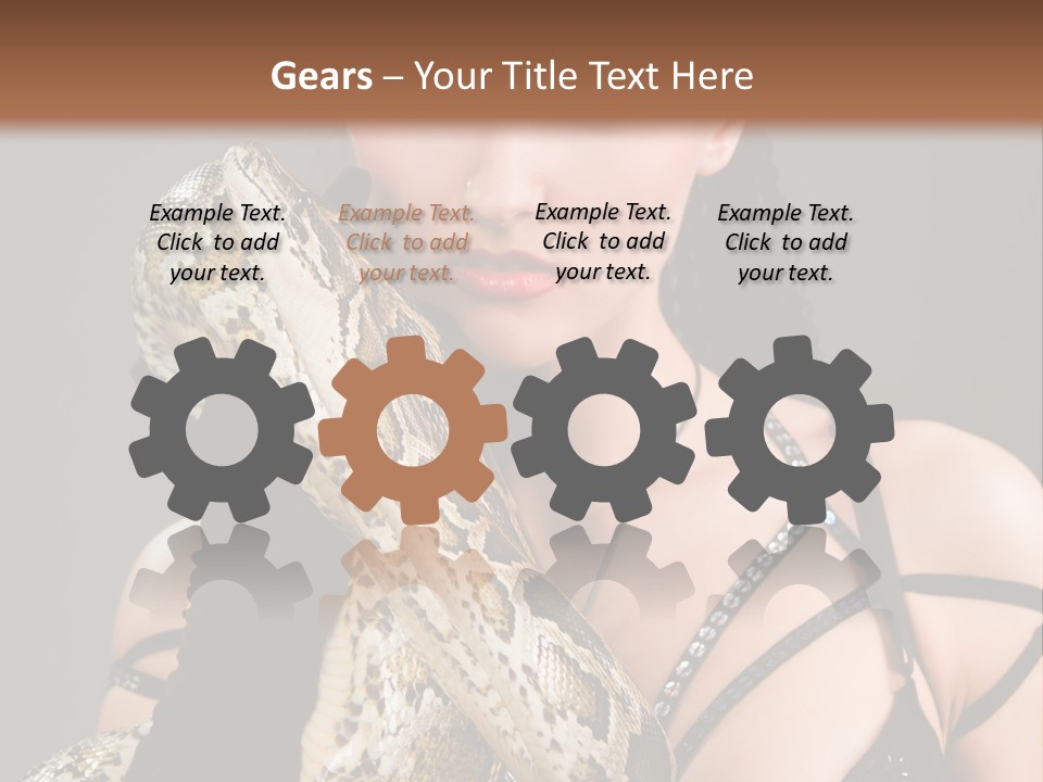 Holding Human Terrible PowerPoint Template