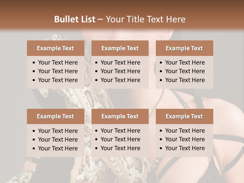 Holding Human Terrible PowerPoint Template