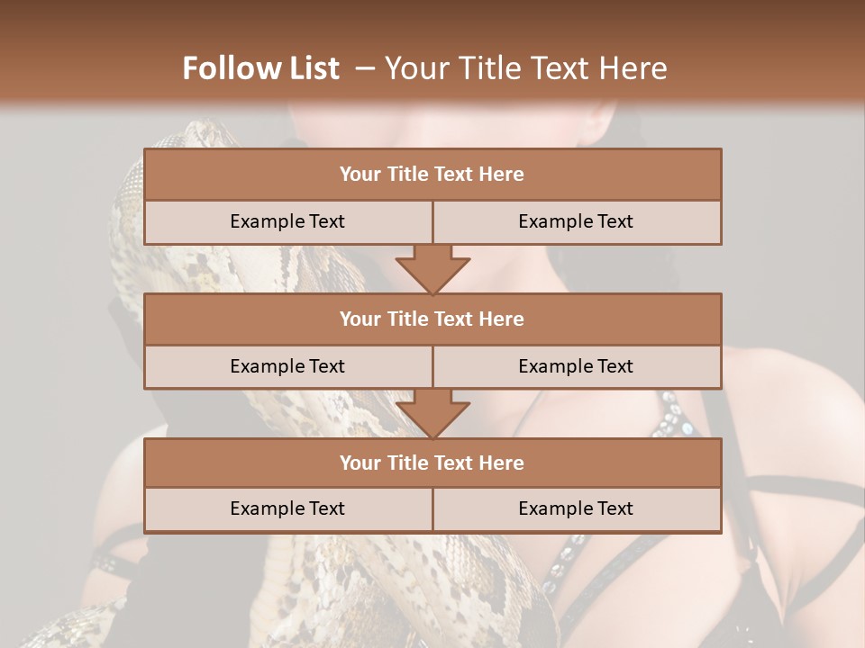 Holding Human Terrible PowerPoint Template