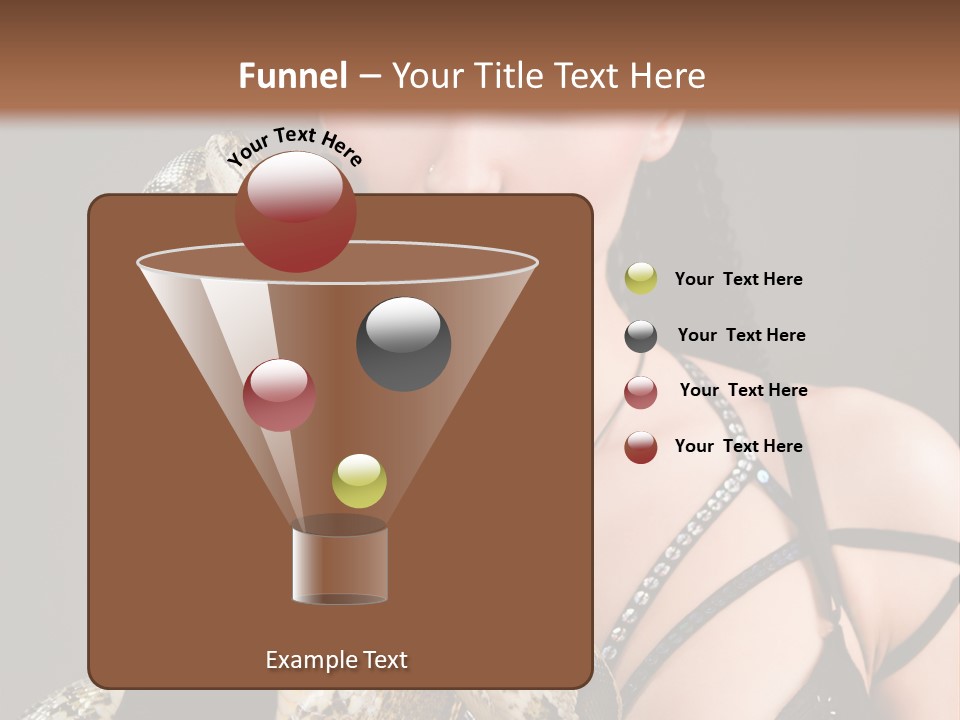 Holding Human Terrible PowerPoint Template