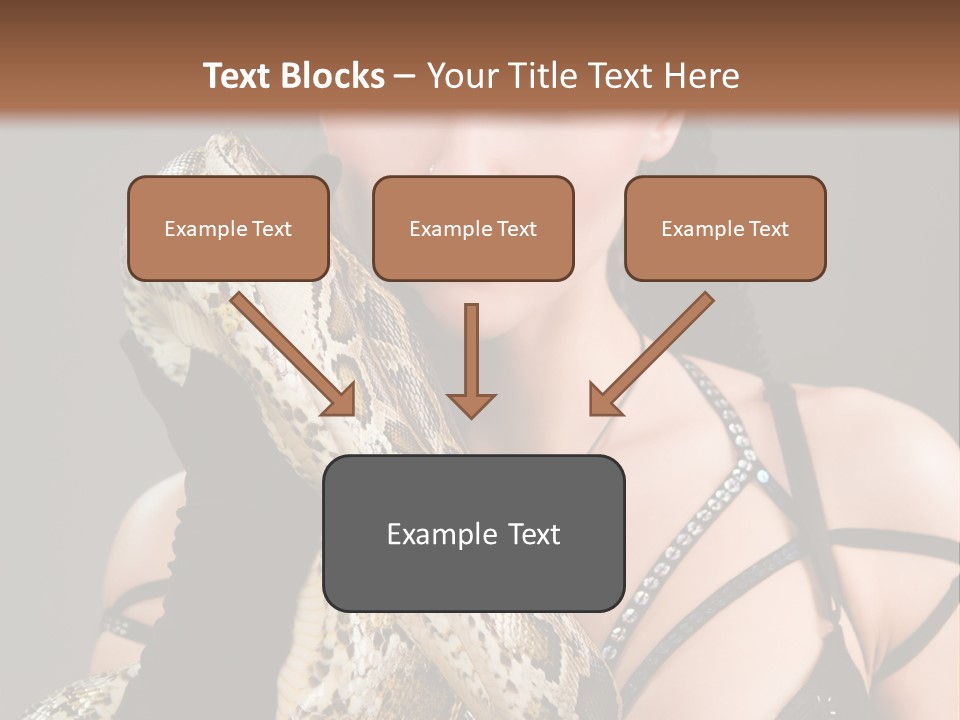 Holding Human Terrible PowerPoint Template