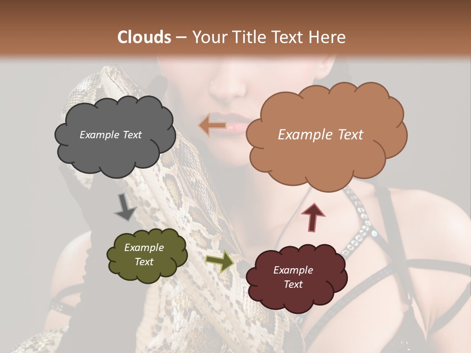 Holding Human Terrible PowerPoint Template