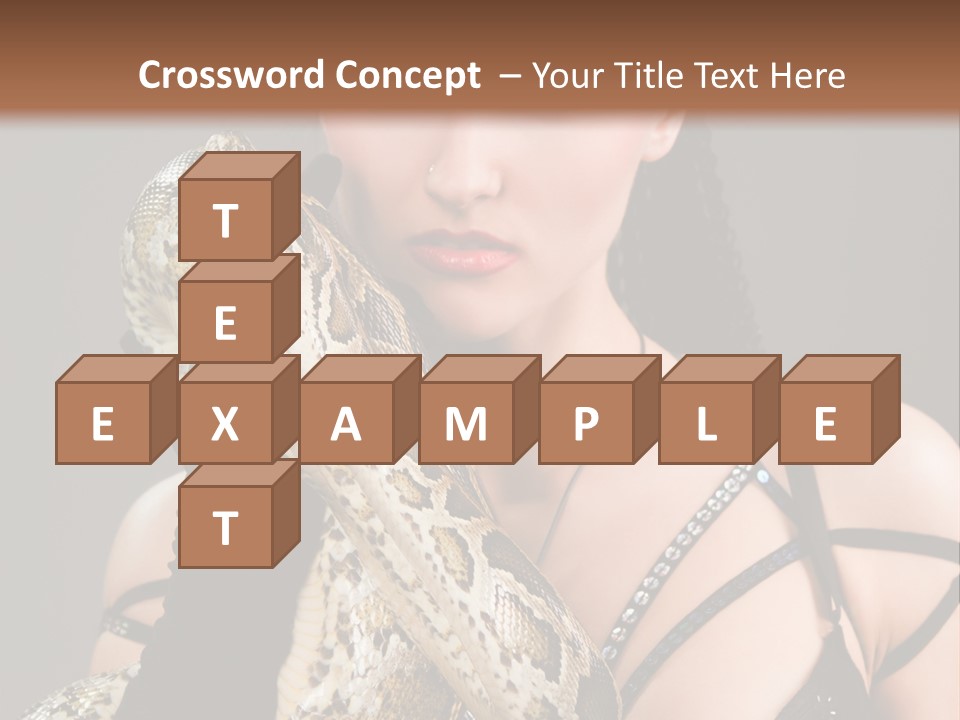 Holding Human Terrible PowerPoint Template