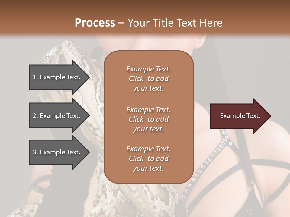 Holding Human Terrible PowerPoint Template