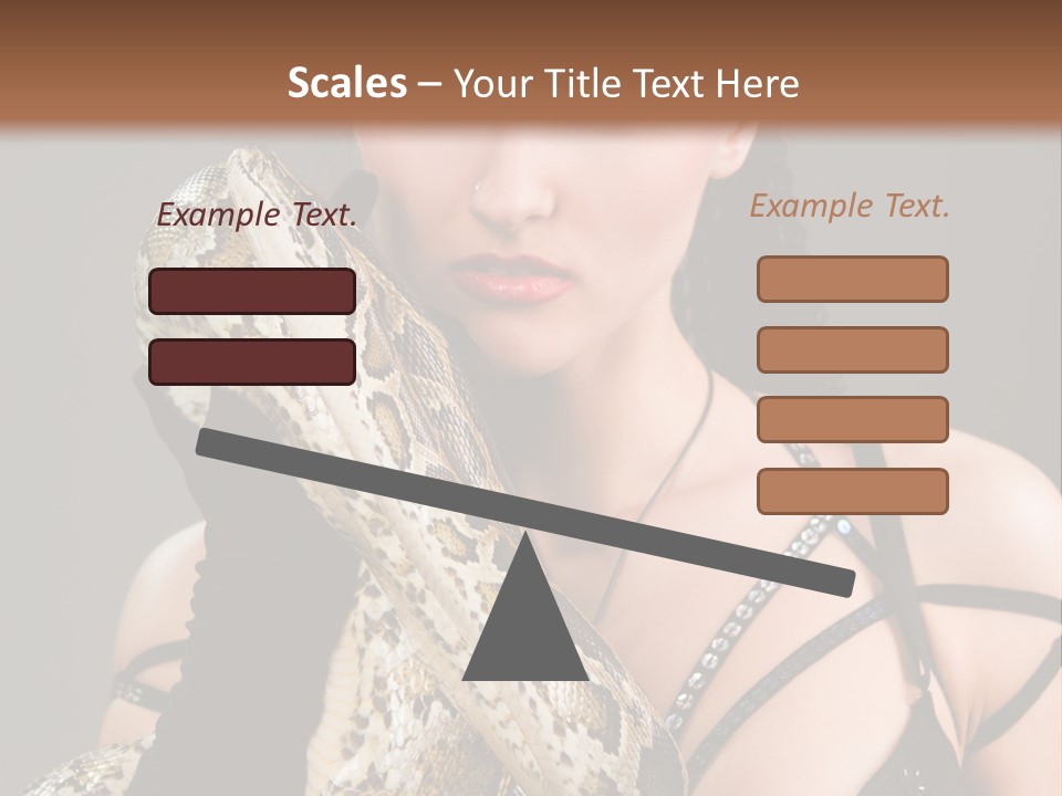 Holding Human Terrible PowerPoint Template