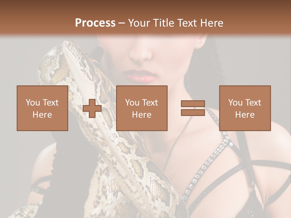Holding Human Terrible PowerPoint Template