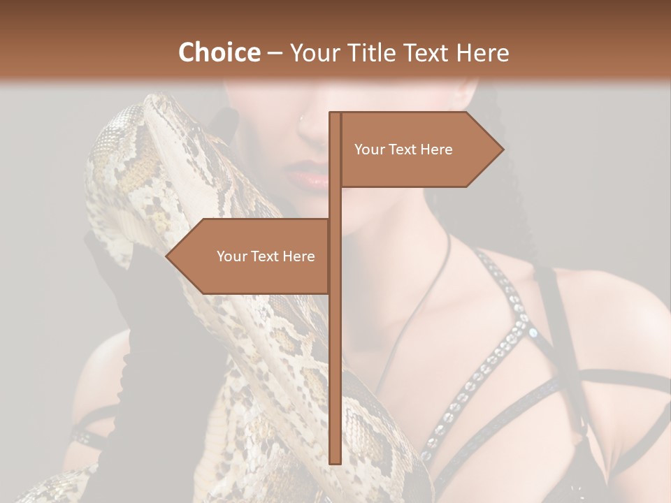 Holding Human Terrible PowerPoint Template