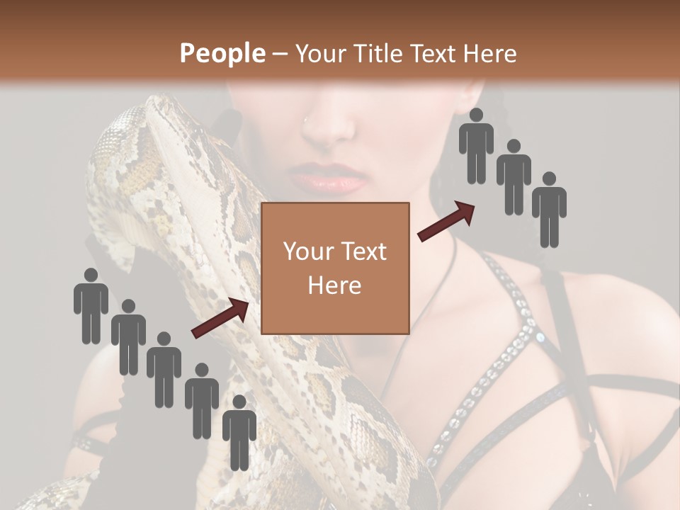 Holding Human Terrible PowerPoint Template