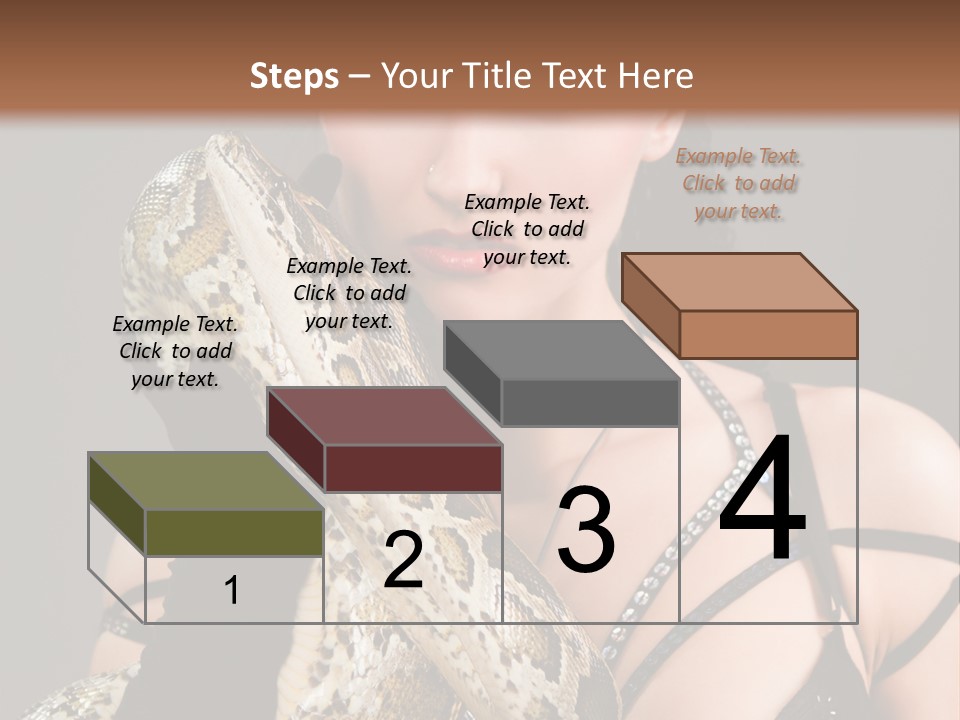 Holding Human Terrible PowerPoint Template