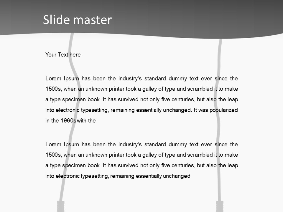 Mini Party Elctronic PowerPoint Template