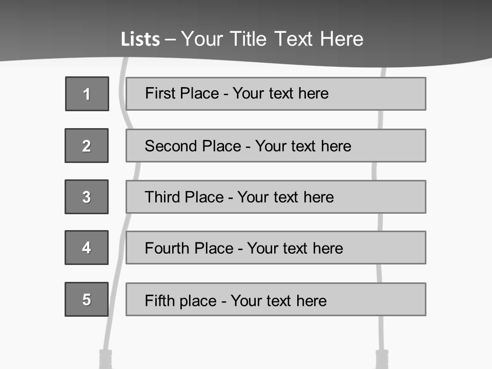 Mini Party Elctronic PowerPoint Template