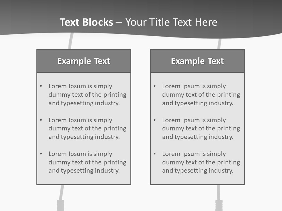 Mini Party Elctronic PowerPoint Template