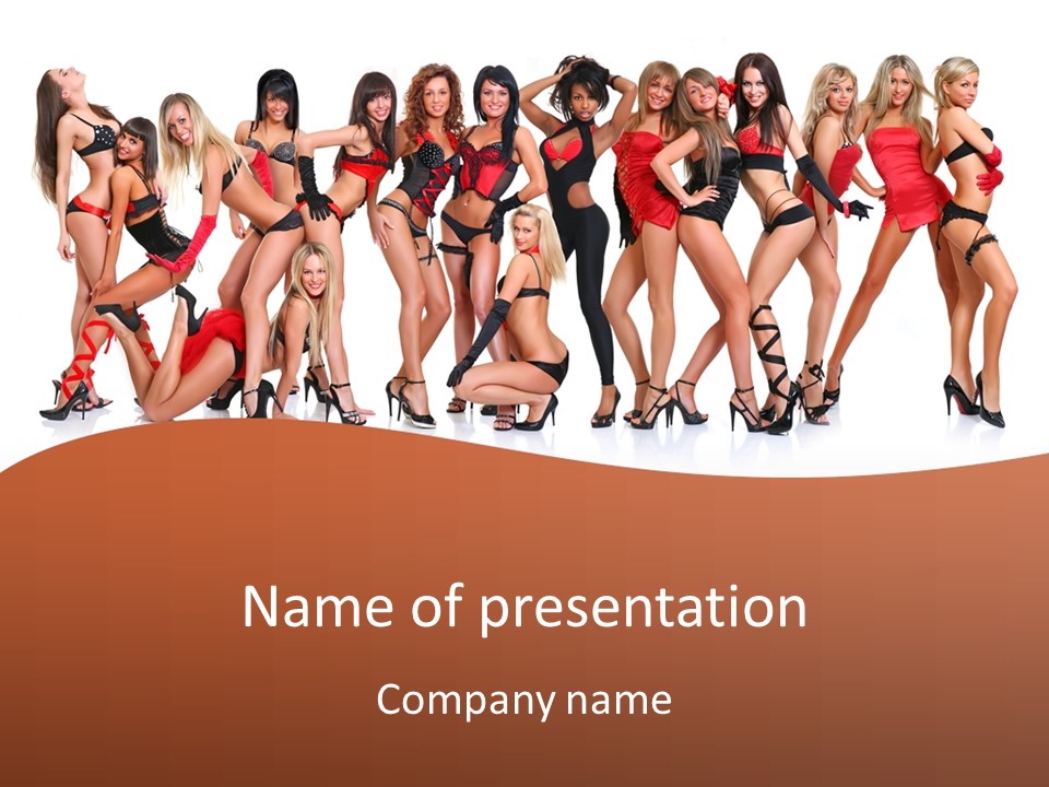 Team Person Beautiful PowerPoint Template