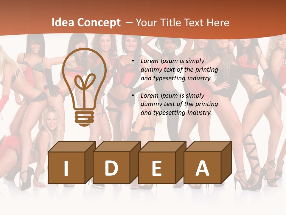 Team Person Beautiful PowerPoint Template