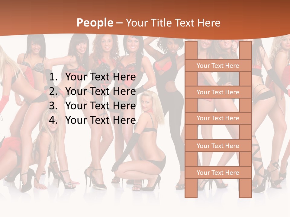 Team Person Beautiful PowerPoint Template