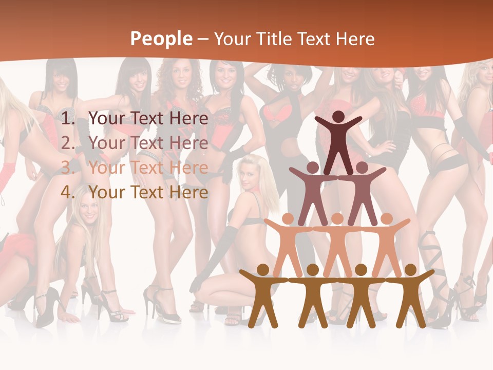 Team Person Beautiful PowerPoint Template