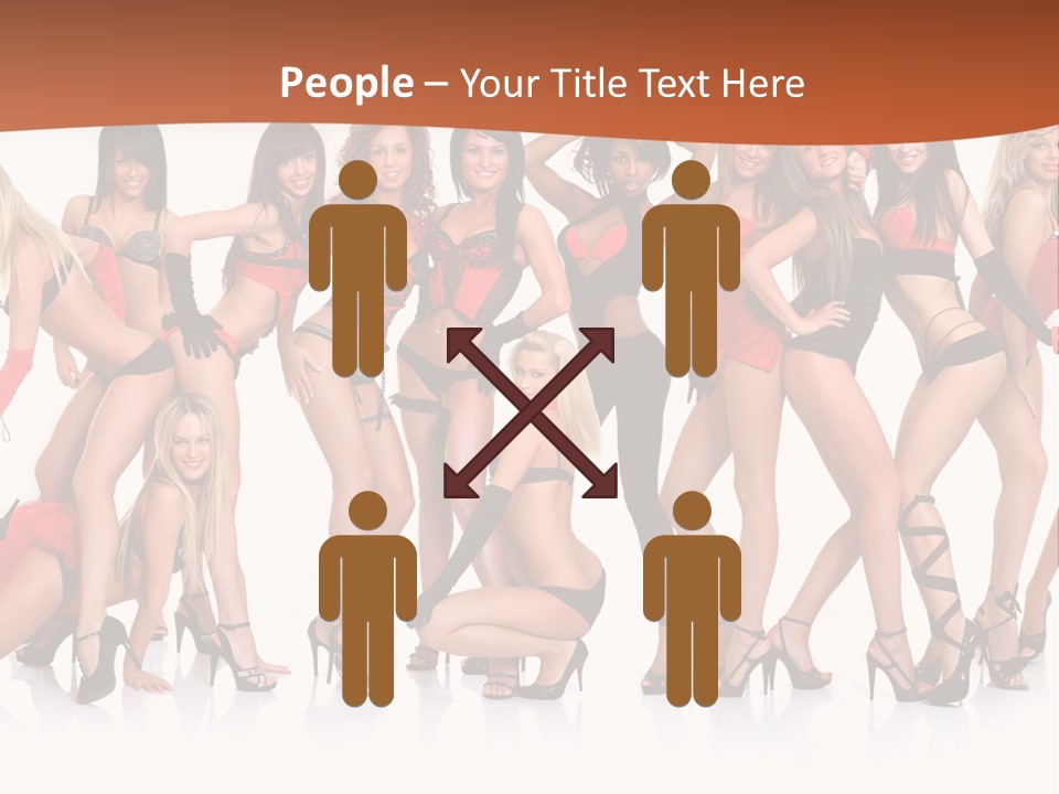 Team Person Beautiful PowerPoint Template