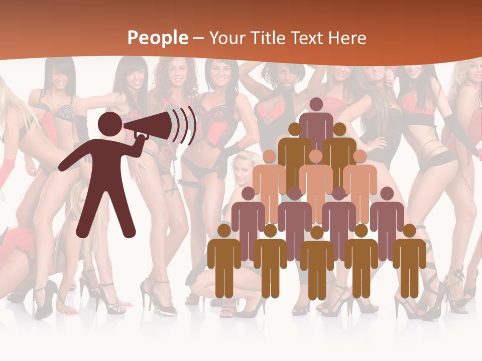Team Person Beautiful PowerPoint Template