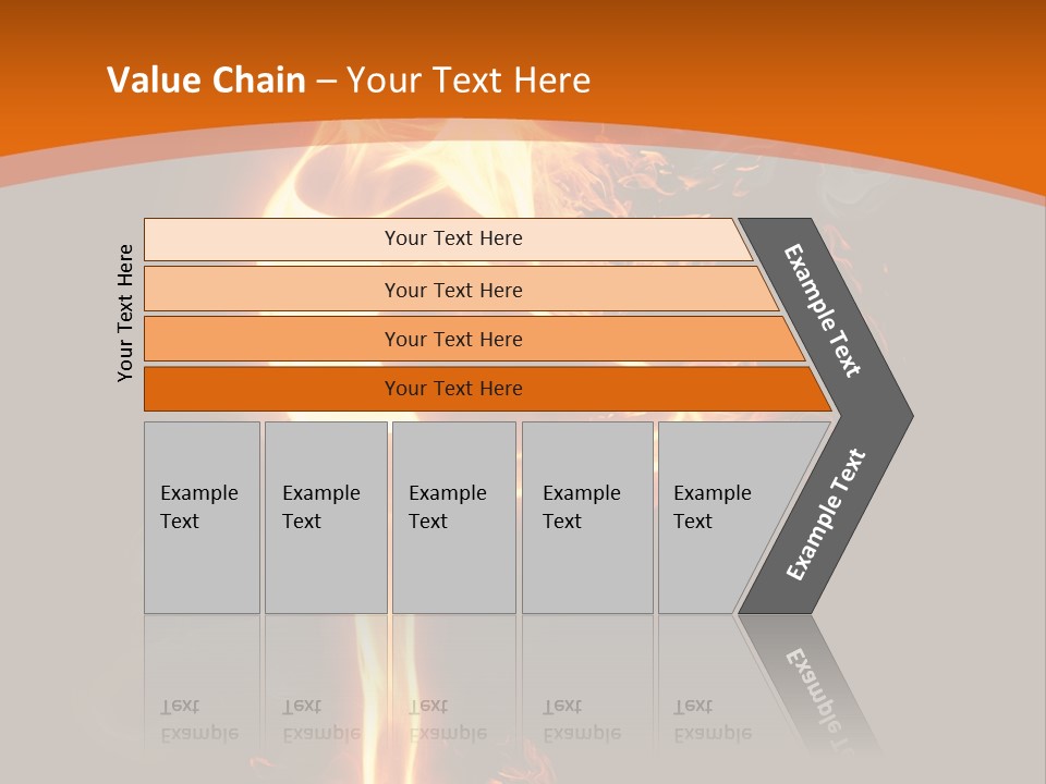 Sport Burning Energy PowerPoint Template