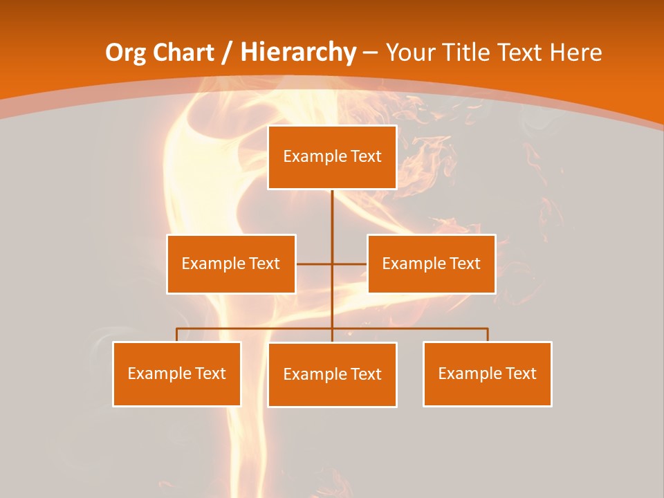 Sport Burning Energy PowerPoint Template