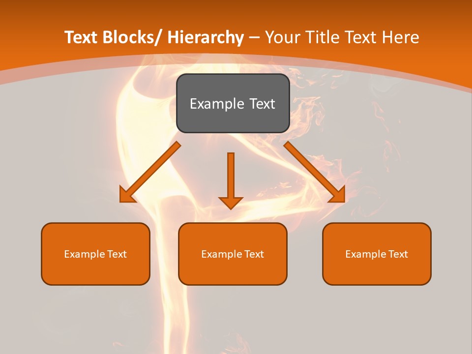 Sport Burning Energy PowerPoint Template