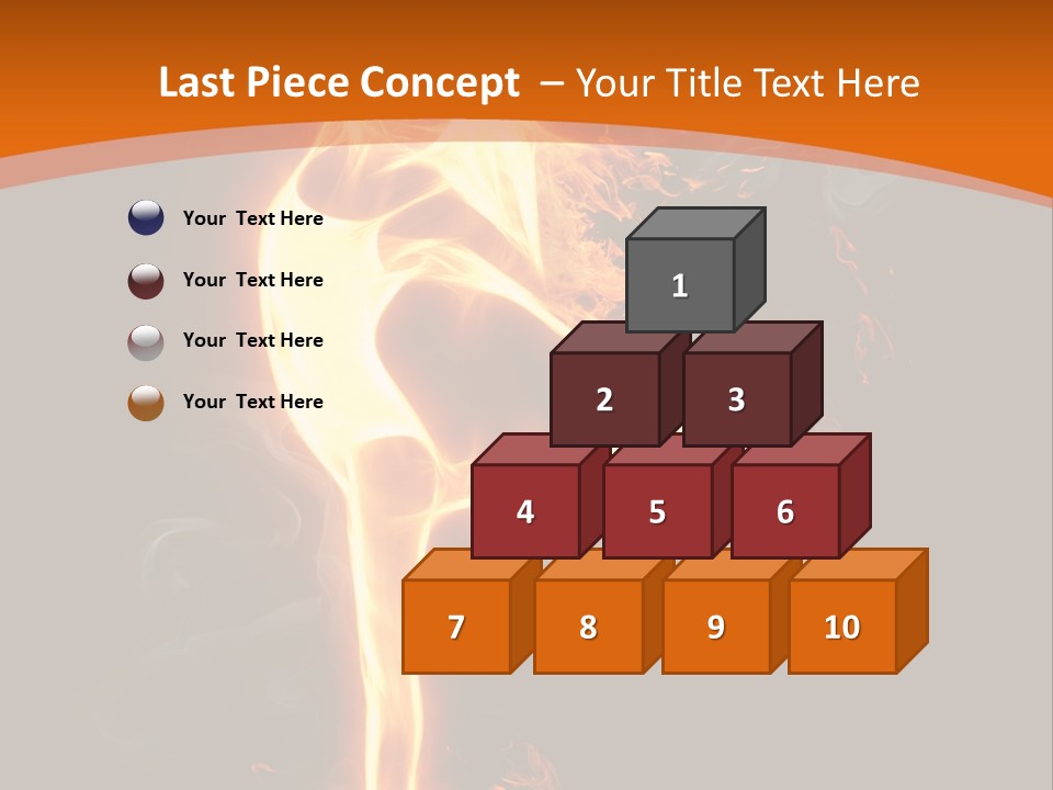 Sport Burning Energy PowerPoint Template