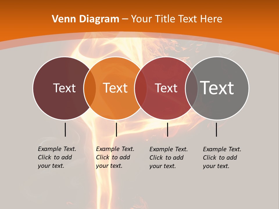 Sport Burning Energy PowerPoint Template