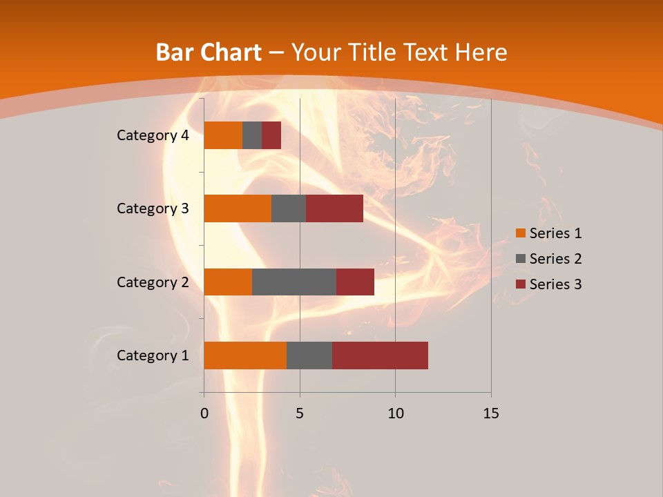 Sport Burning Energy PowerPoint Template