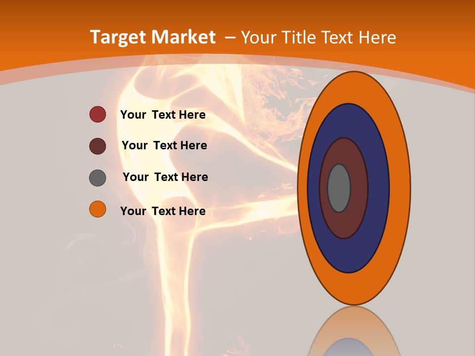 Sport Burning Energy PowerPoint Template