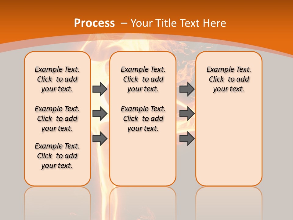 Sport Burning Energy PowerPoint Template