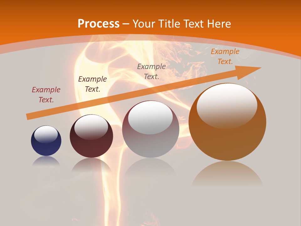 Sport Burning Energy PowerPoint Template